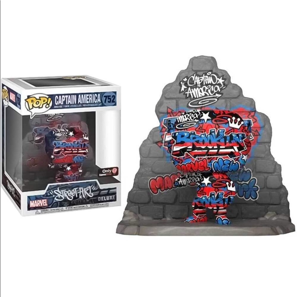 Funko POP Captain America Street Art #752